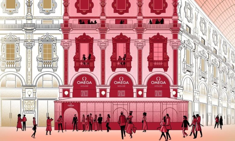 OMEGA celebra os Jogos Olímpicos de Inverno de Milão-Cortina 2026 com lançamento de relógio exclusivo; confira 1 OMEGA House